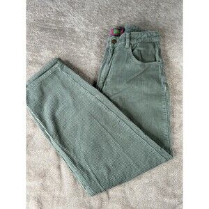 Empyre Pants Womens ,Green Corduroy Tori High Waist Baggy Skater Zumiez,Size10